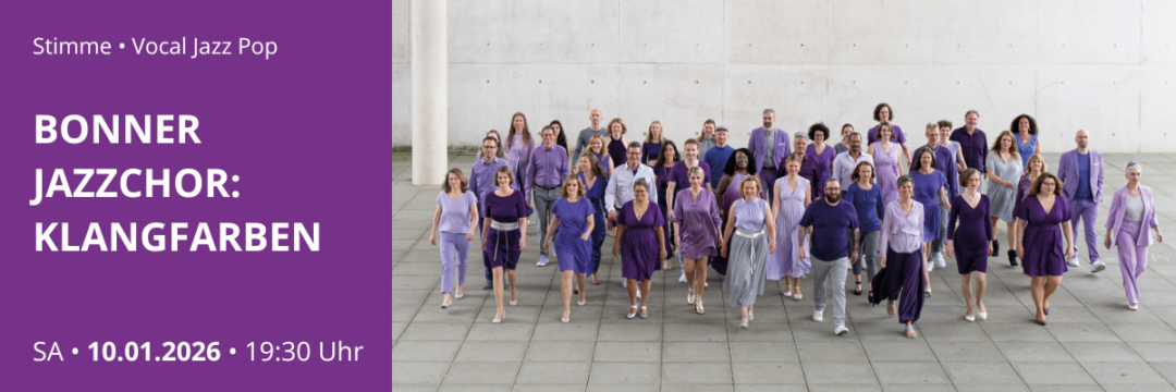 BONNER JAZZCHOR: KLANGFARBEN