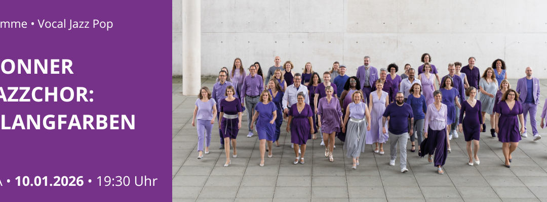BONNER JAZZCHOR: KLANGFARBEN