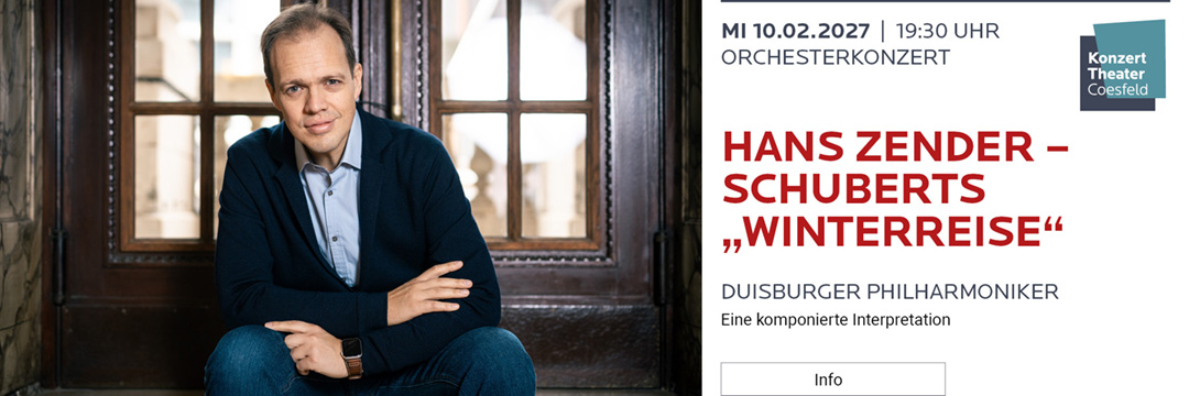 HANS ZENDER – SCHUBERTS „WINTERREISE“