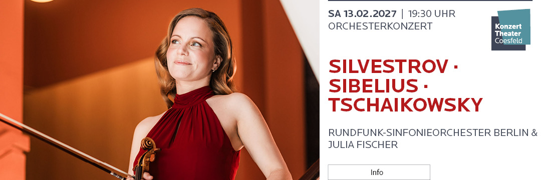 SILVESTROV · SIBELIUS · TSCHAIKOWSKY