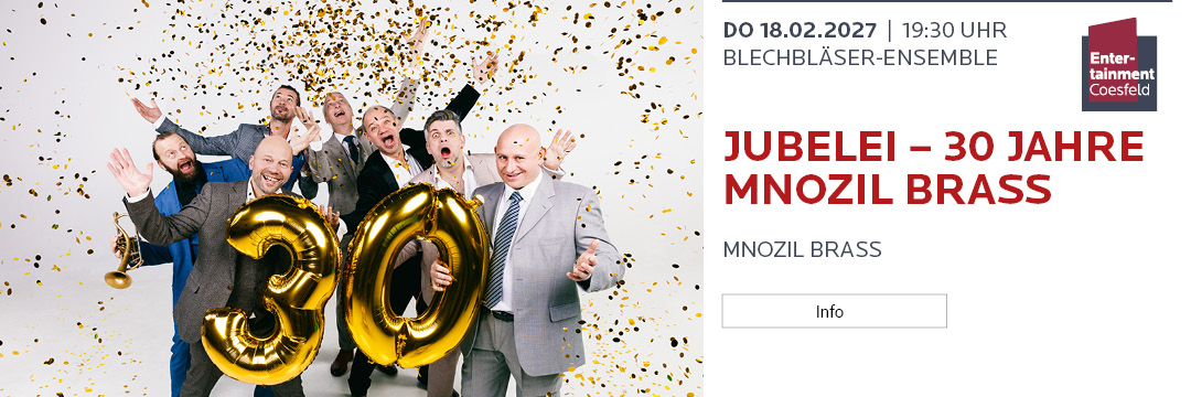 JUBELEI – 30 JAHRE MNOZIL BRASS