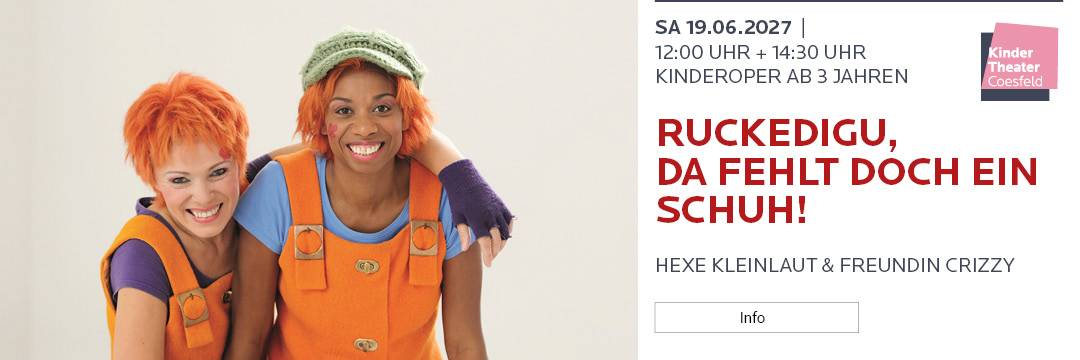 RUCKEDIGU, DA FEHLT DOCH EIN SCHUH!